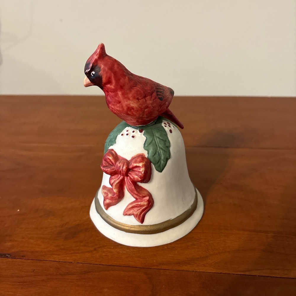 Cardinal Christmas Bell